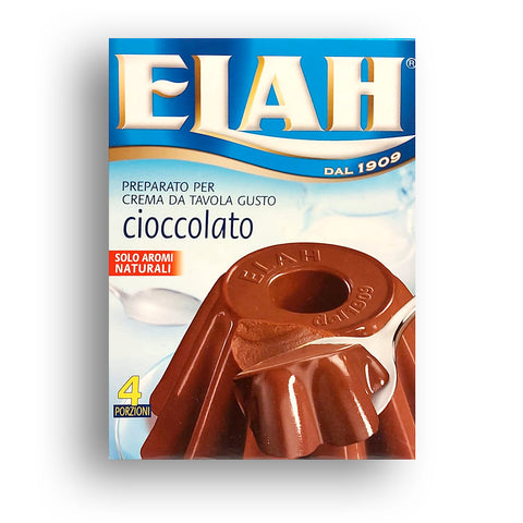 Budino gusto cioccolato Elah g. 80 = 4 porzioni