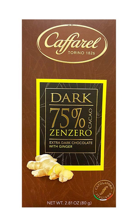 Tavoletta Caffarel Dark Zenzero g. 80
