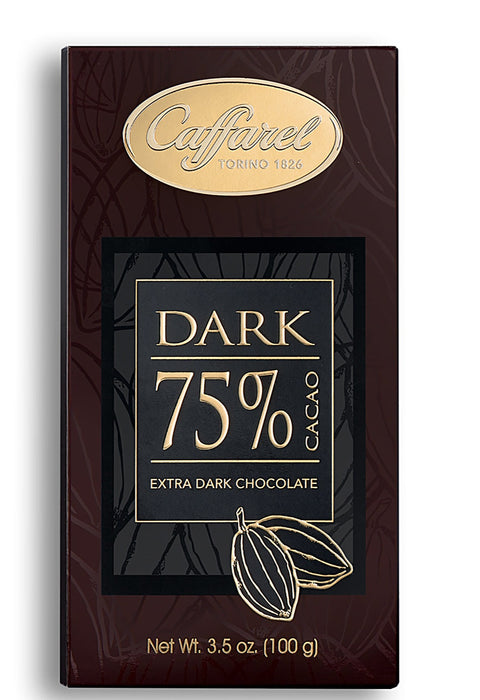 Tavoletta di cioccolato Caffarel Extra Dark 75% g. 80