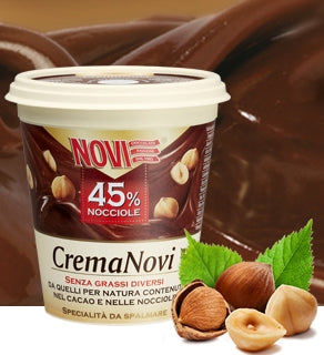 Crema Novi 45% Nocciole grammi 200