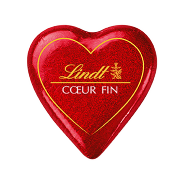 Cuore di cioccolato al latte Lindt 24 grammi - pezzi 1