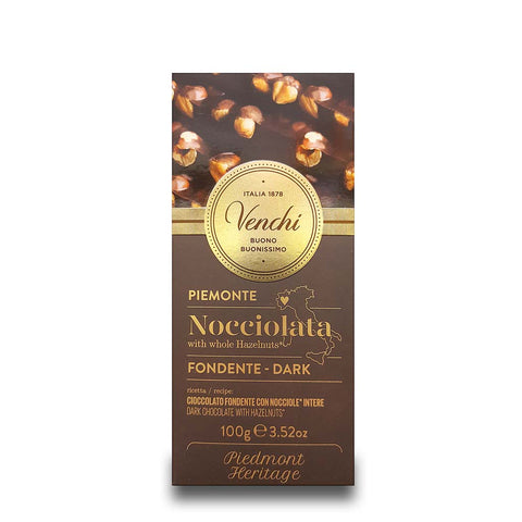 Tavoletta Nocciolata Piemonte Fondente 60 % Venchi g. 100