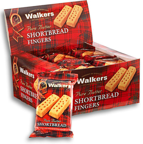 Walkers Shortbread Fingers gr.40 2 pezzi per pacchetto