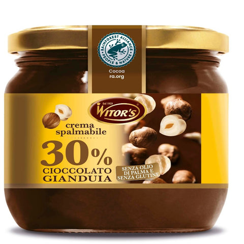 Crema Gianduia 30 % grammi 360 Witors